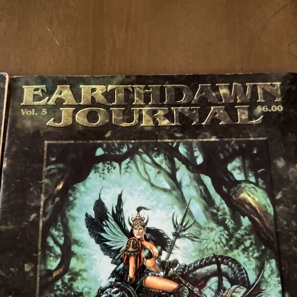 Earthdawn RPG, by FASA. Journal Volumes 4 & 5 Good or Better - Picture 4 of 5